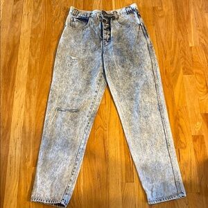 Vintage Acid Wash Jeans